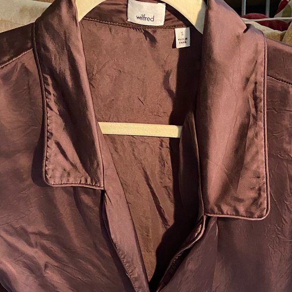 🤎Wilfred New Tie-Front Blouse - Picture 8 of 8